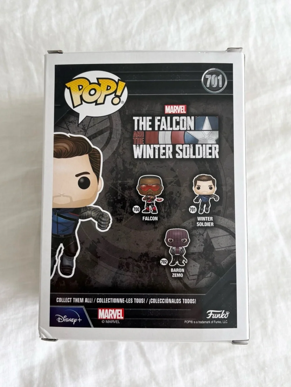 Marvel Winter Solider Funko Pop - Picture 2 of 2